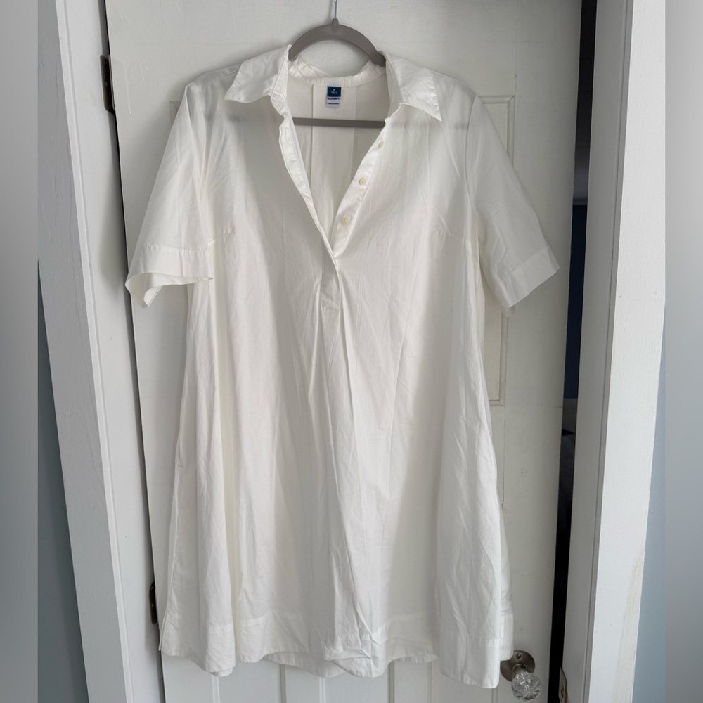 Old Navy Short Sleeve Button-Up Dress